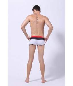 Maillot de Bain Sexy Boxer Noir Taille M Polyamide & Spandex