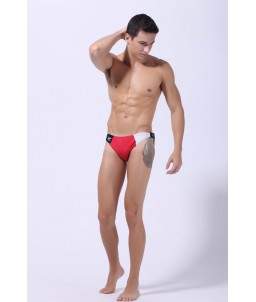 Maillot de Bain Sexy Boxer Noir Taille M Polyamide & Spandex