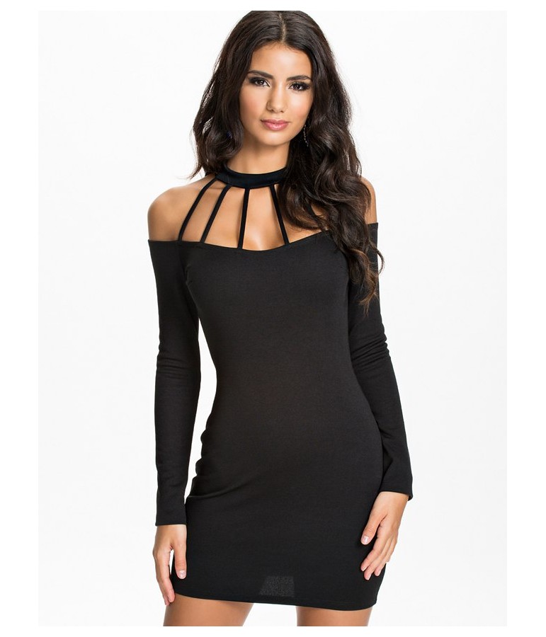 Robe courte femme noir L Discount pas cher - Sexshop ...