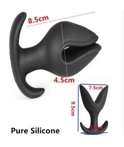 Mini Plug Anal Silicone Noir F06B014A00-010