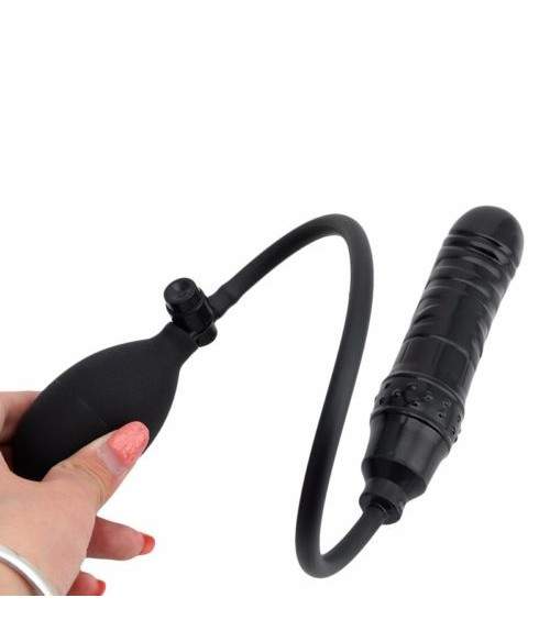 Plug Anal Noir Gonflable - Expandable Butt Plug STFV34