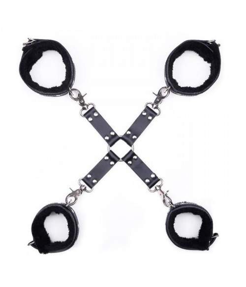 Contraintes Fétish BDSM Bondage Chevilles et Poignets SMK-085