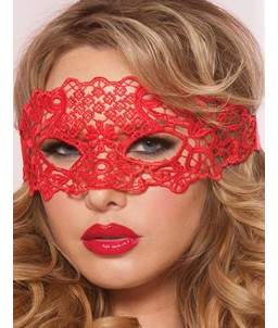 Sextoys, sexshop, loveshop, lingerie sexy : Accessoires Soirée Coquine : masque loup rouge sexy X2