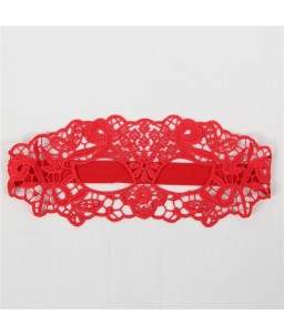 Sextoys, sexshop, loveshop, lingerie sexy : Accessoires Soirée Coquine : masque loup rouge sexy X2