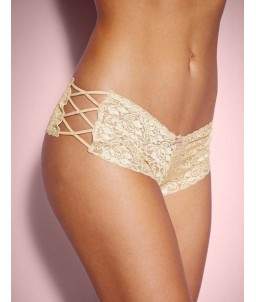 Sextoys, sexshop, loveshop, lingerie sexy : Strings & Boxers : Tanga en dentelle ecru