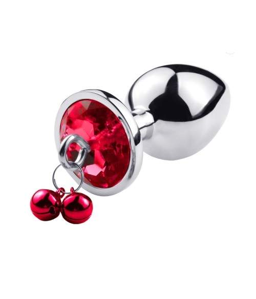 Sextoys, sexshop, loveshop, lingerie sexy : Rosebud - bijou anal : Rosebud avec perle LARGE Rouge