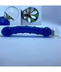 Godemichet en Verre Vaginal ou Anal Glass Dildo YF0008