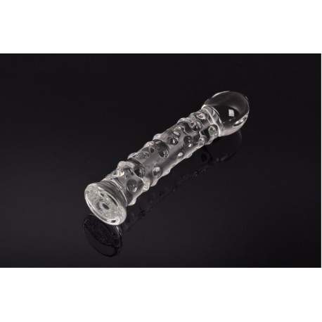 Godemichet en Verre Vaginal ou Anal Glass Dildo YF1368