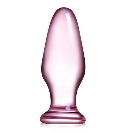 Plug Anal Godemichet en Verre Glass Dildo Butt Plug YF1169