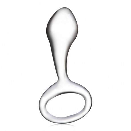 Plug Anal Godemichet en Verre Glass Dildo Butt Plug YF0230