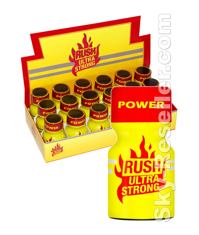 Sextoys, sexshop, loveshop, lingerie sexy : Poppers : Poppers RUSH ultra strong 10ml