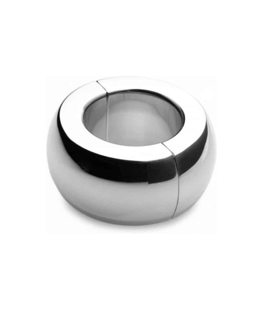 Sextoys, sexshop, loveshop, lingerie sexy : Cockring , Crochet et Ecarteur en Acier : Ball Stretcher Oval Médium 540gr