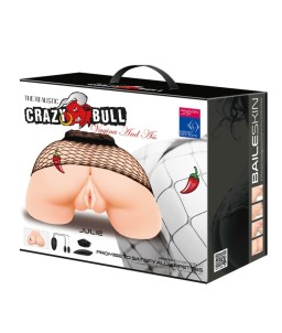 Sextoys, sexshop, loveshop, lingerie sexy : Vagin Artificiel : Crazy Bull- Masturbateur Vagin et Anus vibrant