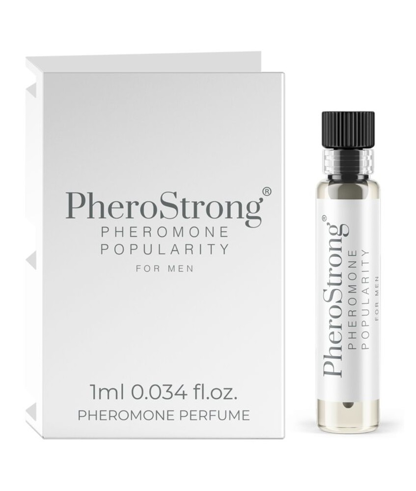 Sextoys, sexshop, loveshop, lingerie sexy : Aphrodisiaques Hommes : Pherostrong popularity pour Homme 1 ml