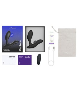 Sextoys, sexshop, loveshop, lingerie sexy : Sextoys luxe : We vibe- Vibromasseur Rechargeable de Prostate Vector