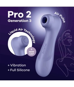 Sextoys, sexshop, loveshop, lingerie sexy : Stimulateur Clitoris : Satisfyer - pro 2- génération 3 Lilas