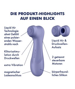 Sextoys, sexshop, loveshop, lingerie sexy : Stimulateur Clitoris : Satisfyer - pro 2- génération 3 Lilas