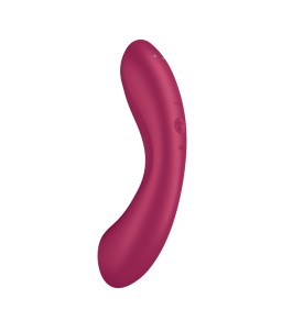 Sextoys, sexshop, loveshop, lingerie sexy : Stimulateur Clitoris : Satisfyer -Curvy Trinity 1 rouge