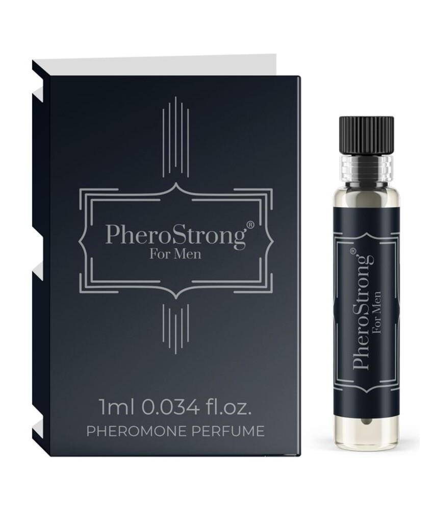 Sextoys, sexshop, loveshop, lingerie sexy : Aphrodisiaques Hommes : Pherostrong pour Homme 1 ml