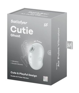 Sextoys, sexshop, loveshop, lingerie sexy : Stimulateur Clitoris : Satisfyer - Stimulateur ghost blanc