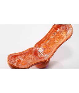 Sextoys, sexshop, loveshop, lingerie sexy : Vagin Artificiel : Masturbateur Tenga Flip orb orange