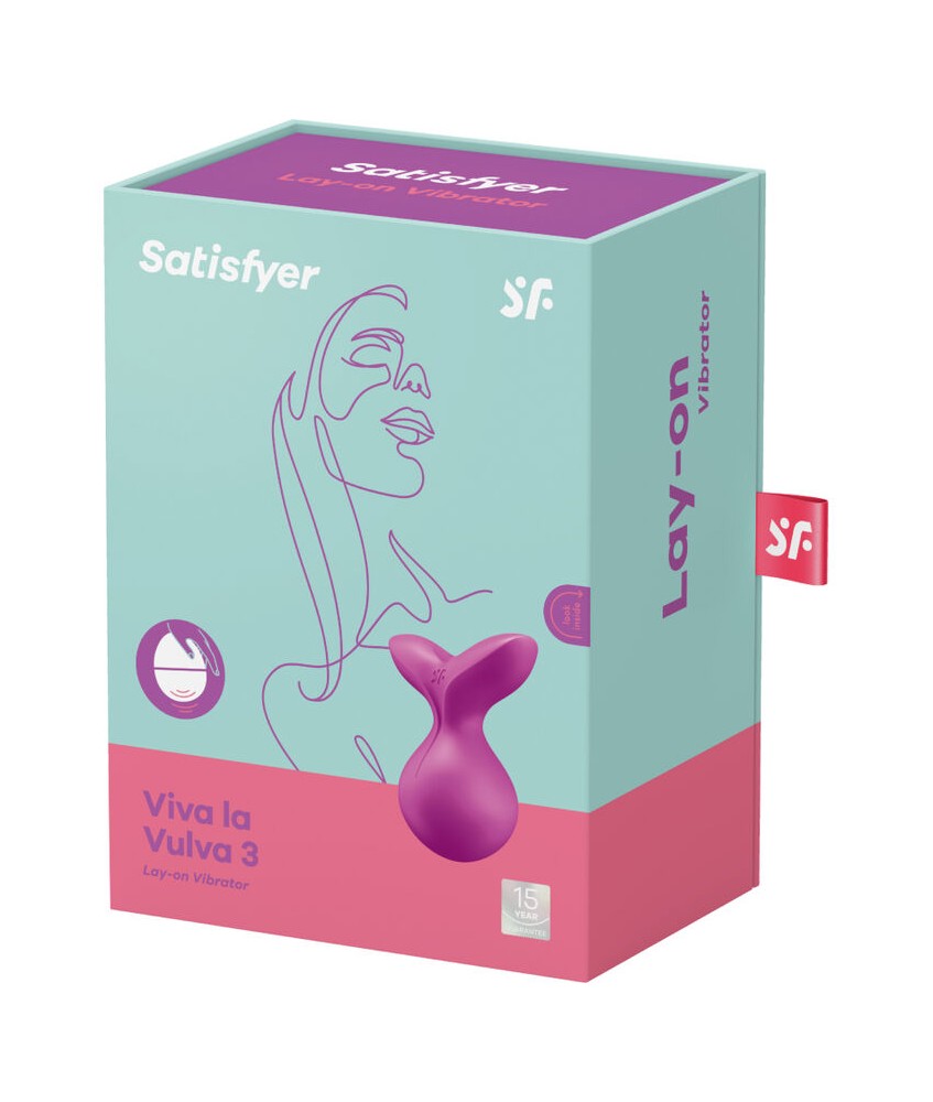 Sextoys, sexshop, loveshop, lingerie sexy : Stimulateur Clitoris : Satisfyer - Viva la vulva 3 violet