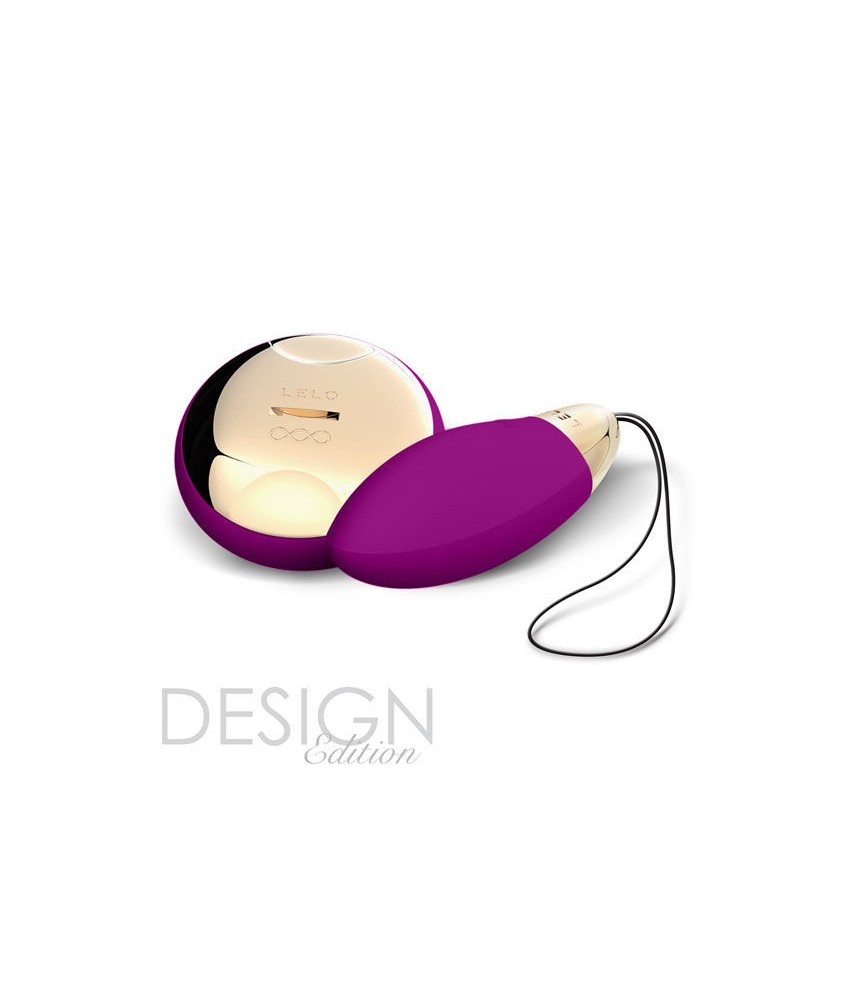 Sextoys, sexshop, loveshop, lingerie sexy : Sextoys luxe : Lelo Lyla 2 : oeuf vibreur à télécommande Rose Profond