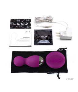 Sextoys, sexshop, loveshop, lingerie sexy : Stimulateur Clitoris : Lelo -Hula boules vibrantes rose profond