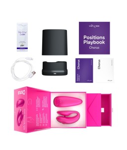 Sextoys, sexshop, loveshop, lingerie sexy : Sextoys luxe : We-Vibe Chorus Rose cosmique Connecté