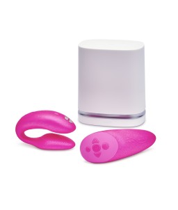 Sextoys, sexshop, loveshop, lingerie sexy : Sextoys luxe : We-Vibe Chorus Rose cosmique Connecté