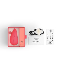 Sextoys, sexshop, loveshop, lingerie sexy : Sextoys luxe : Womanizer Liberty 2- rose