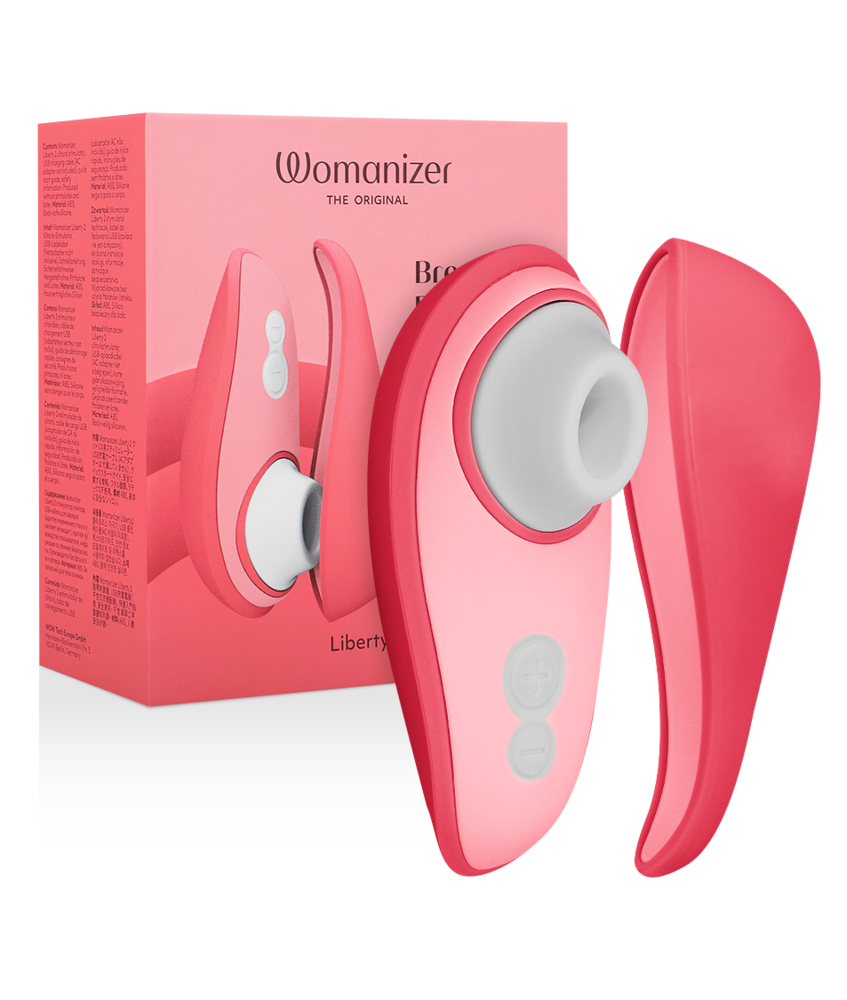 Sextoys, sexshop, loveshop, lingerie sexy : Sextoys luxe : Womanizer Liberty 2- rose