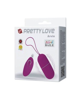 Sextoys, sexshop, loveshop, lingerie sexy : Vibro Oeuf : Pretty love - Œuf télécommandé Arvin