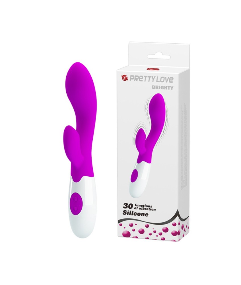 Sextoys, sexshop, loveshop, lingerie sexy : Vibro Rabbit : Vibromasseur Pretty Love Brighty Violet