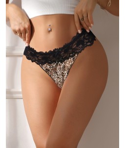 Sextoys, sexshop, loveshop, lingerie sexy : Strings & Boxers : Jolie String sexy Léopard S/M