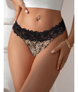 Sextoys, sexshop, loveshop, lingerie sexy : Strings & Boxers : Jolie String sexy Léopard S/M