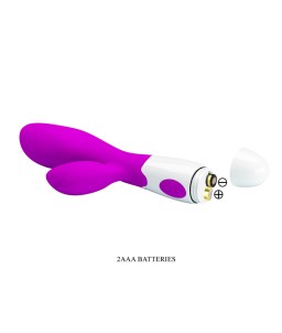 Sextoys, sexshop, loveshop, lingerie sexy : Vibro Rabbit : Vibromasseur Pretty Love Newman