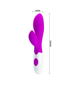 Sextoys, sexshop, loveshop, lingerie sexy : Vibro Rabbit : Vibromasseur Pretty Love Newman