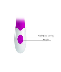 Sextoys, sexshop, loveshop, lingerie sexy : Vibro Rabbit : Vibromasseur Pretty Love Snappy en silicone