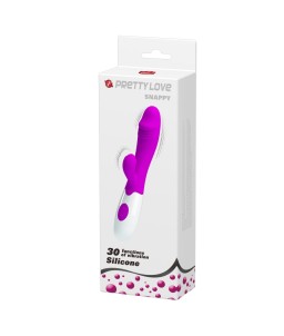 Sextoys, sexshop, loveshop, lingerie sexy : Vibro Rabbit : Vibromasseur Pretty Love Snappy en silicone