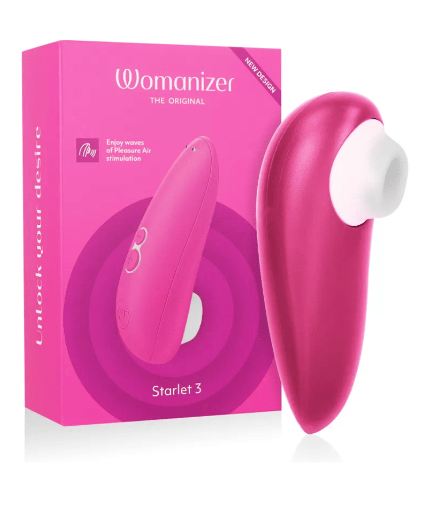 Sextoys, sexshop, loveshop, lingerie sexy : Stimulateur Clitoris : Womanizer Starlet 3 rose