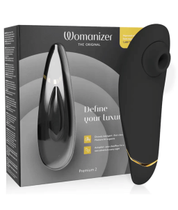 Sextoys, sexshop, loveshop, lingerie sexy : Sextoys luxe : Womanizer premium 2 noir et or