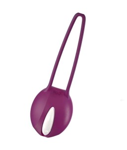 Sextoys, sexshop, loveshop, lingerie sexy : Boules de Geisha : Fun Factory Boules de Geisha Smartballs Uno Violet / Blanc