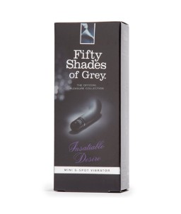 Sextoys, sexshop, loveshop, lingerie sexy : Vibro Point G : Mini vibro noir - Fifty shades of grey