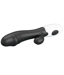 Sextoys, sexshop, loveshop, lingerie sexy : Vibro Rabbit : Vibromasseur rabbit noir Snappy