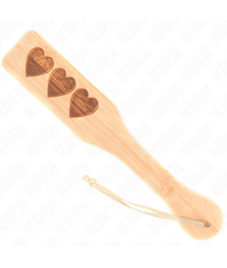 Sextoys, sexshop, loveshop, lingerie sexy : Tapettes et Fouets : Tapette à fessée en bois Coeur