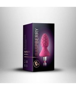 Sextoys, sexshop, loveshop, lingerie sexy : Vibro Anal : Plug Anal Vibant Ass Berry Rose de Rocks-Off