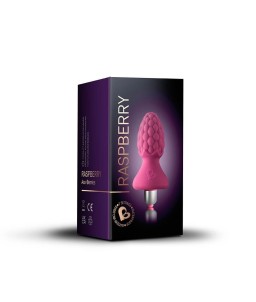 Sextoys, sexshop, loveshop, lingerie sexy : Vibro Anal : Plug Anal Vibant Ass Berry Rose de Rocks-Off