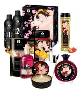 Sextoys, sexshop, loveshop, lingerie sexy : Les Coffrets : Coffret bien être - Shunga