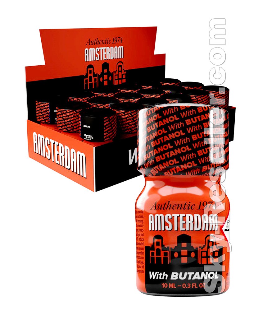 Sextoys, sexshop, loveshop, lingerie sexy : Poppers : Poppers - Amsterdam avec Butanol 10ml